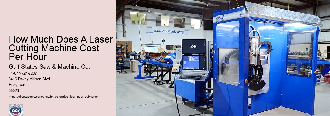 How Much Does A Laser Cutting Machine Cost Per Hour